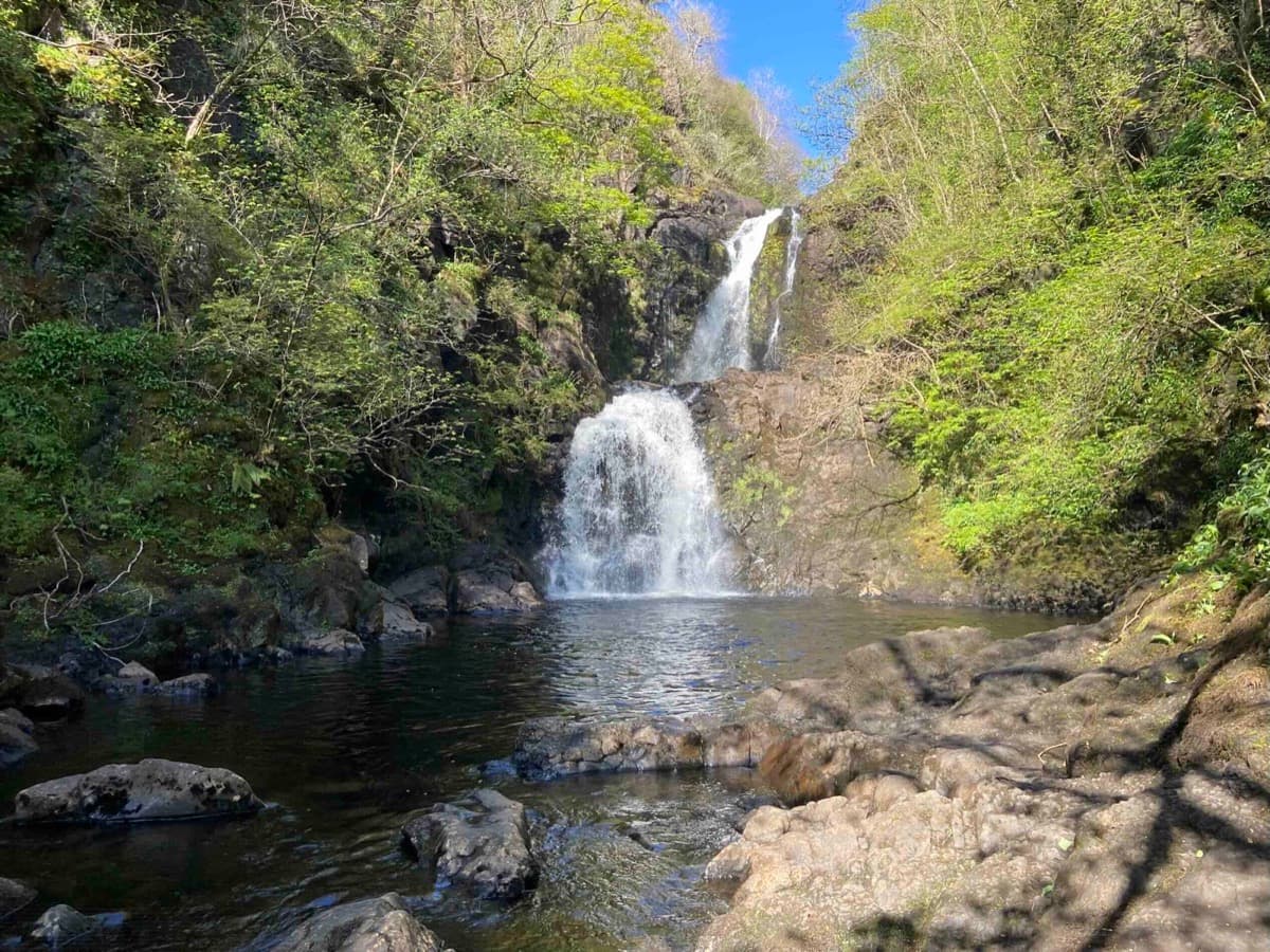 Rha Falls near Uig on the Isle of Skye