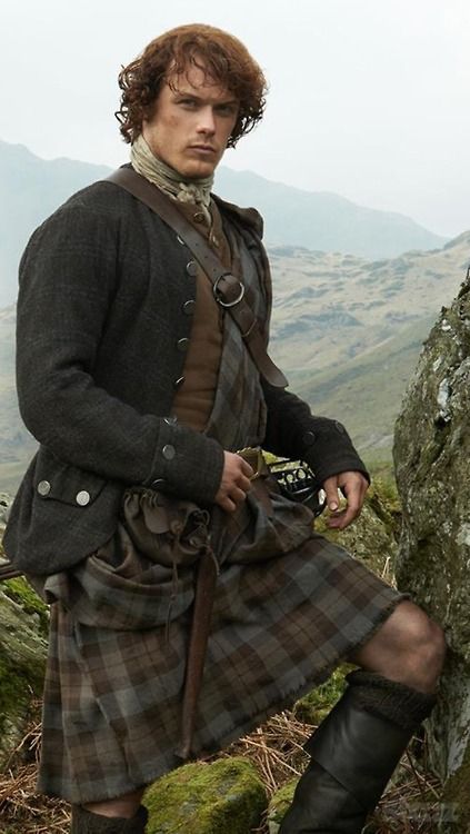 Picture of Jamie Fraser in the Kilt 