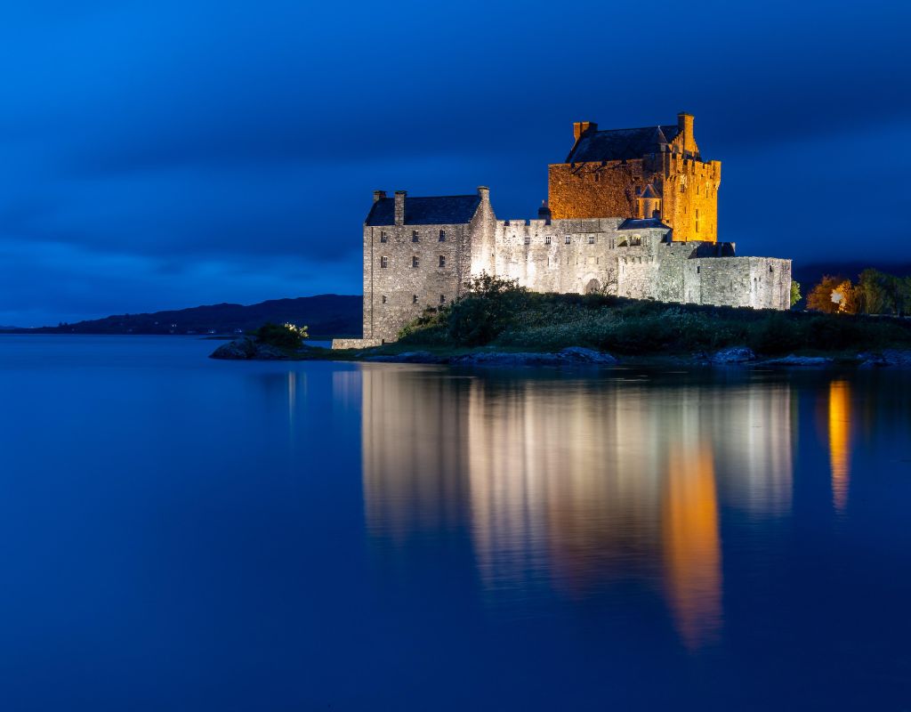 Eilean Donan Castle. A popular stop on our Skye tour from Inverness